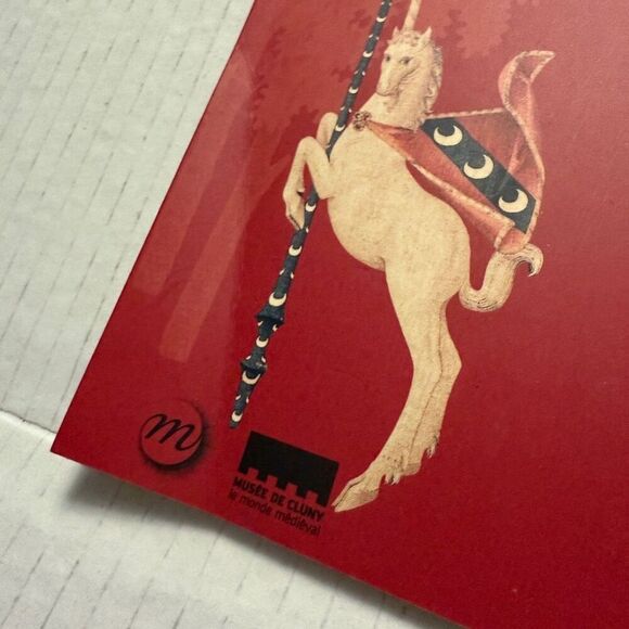 The Lady and the Unicorn: Taste‎ Tapestry Musee de Cluny Middle Ages Art Journal - Picture 3 of 6